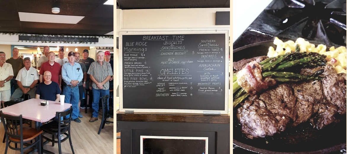 Bonnie and Clyde's Appalachian cuisine Marshall